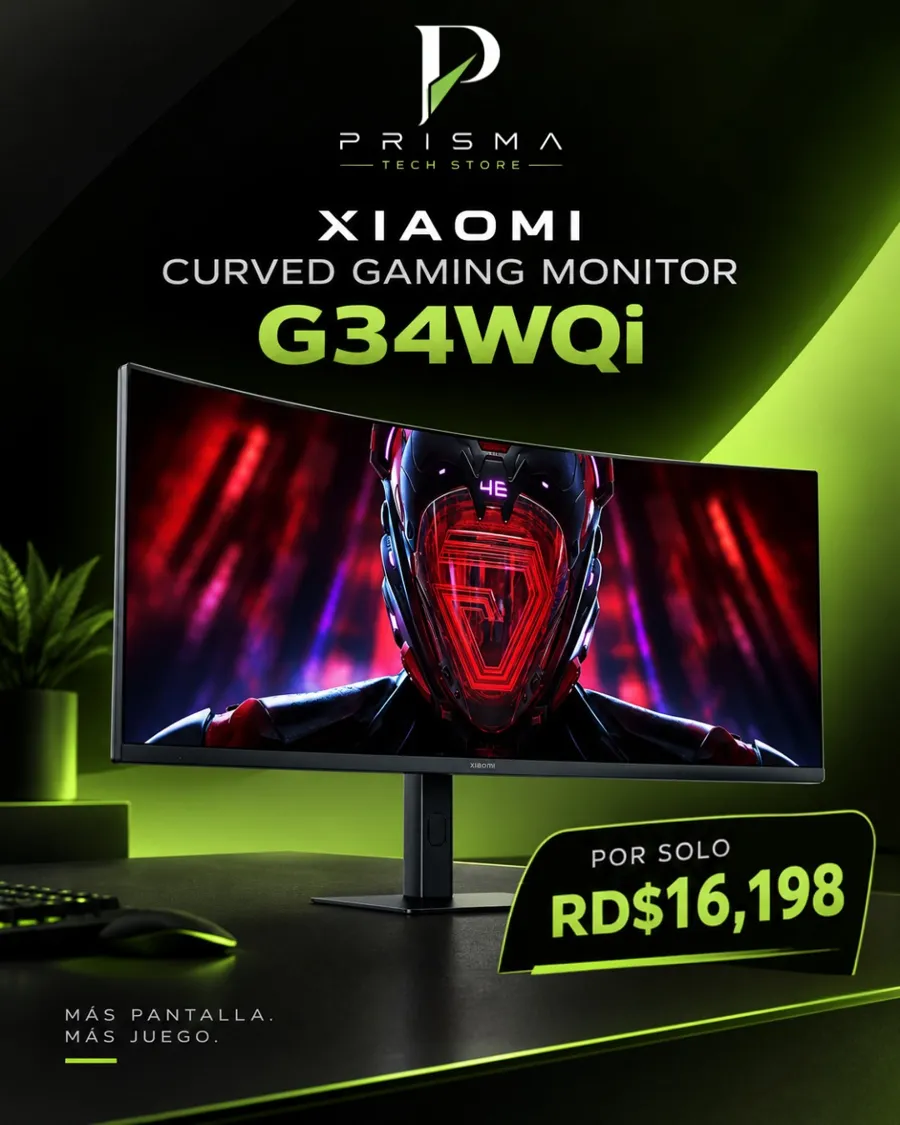 Publicación de Curved Gaming Monitor G34WQi