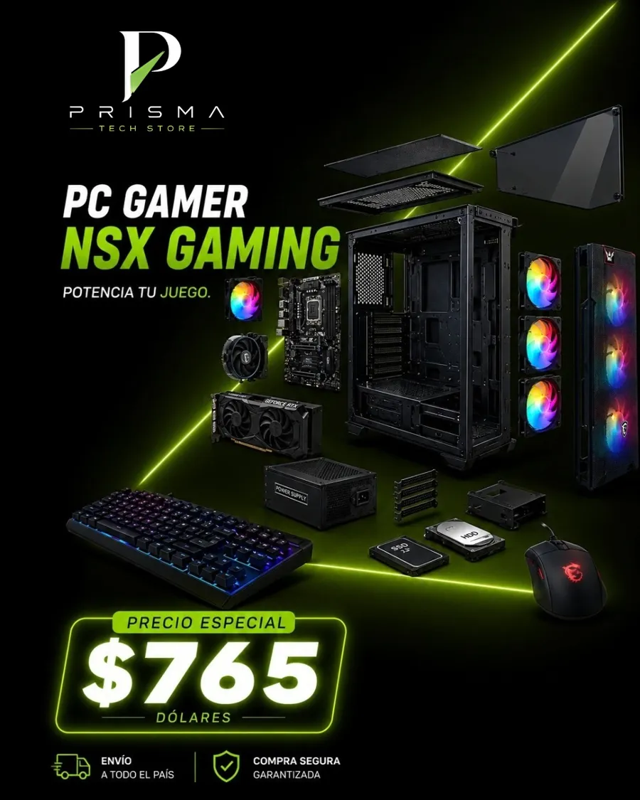Publicación de PC Gamer NSX Gaming
